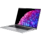 Acer Swift Go 14 SFG14-73-75DT gümüş ultrabook laptop, ince tasarım ve açık ekranla önden açılı görünüm