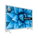 LG 49UN73906LE Ultra HD 4K LED televizyon, genel renkli tasarım ve ayaklı ekran görünümü