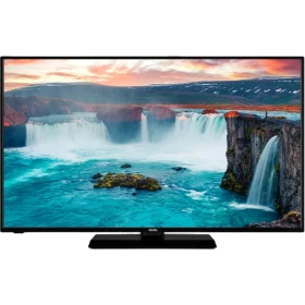 Vestel 32H9510 HD Ready LED televizyon, siyah çerçeveli ekranında şelale manzarasıyla önden görünüm