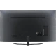 LG 55SM9010PLA Ultra HD 4K LED televizyon, genel renkli siyah arkadan görünüm, ince tasarım