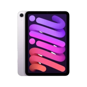 Mor Apple iPad Mini 7 2024 tablet, Wi-Fi + Cellular 512 GB, öğrenci kullanımı için uygun tasarım