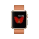 Apple Watch Sport 38 mm altın rengi alüminyum kasa, altın-kırmızı naylon kordon ve kırmızı kelebek ekranı