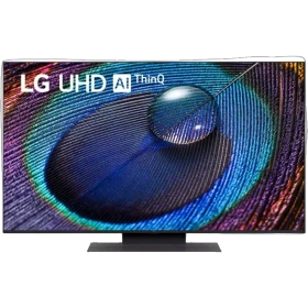 LG 50UR91006LA 50 inç Ultra HD 4K LED TV ekranı, canlı renkler ve LG UHD AI teknolojisi ile