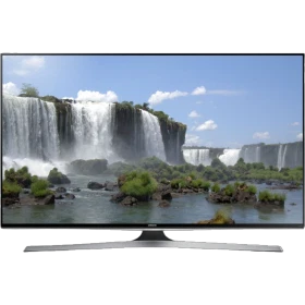 Samsung 48J6270 Full HD FHD LED televizyon ekranında şelale manzarası, genel renk vitrin görünümü