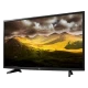 LG 43LH590V 43 inç Full HD FHD LED televizyon, genel siyah renkli şık tasarım ve dağ manzaralı ekran