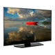 LG 43LX341C 43 inç Full HD LED televizyon; ekranda deniz manzarası ve kırmızı ışık yansıması görünüyor