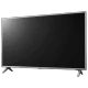 LG 50UK6500PLA Ultra HD 4K LED televizyon, siyah ekranlı ince çerçeveli TV.