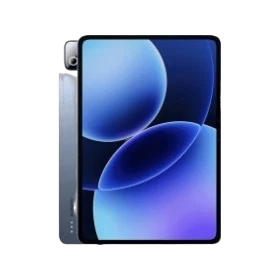 Xiaomi Pad 8 oyuncu tableti, mavi renkli tasarım; 8 GB RAM ve 128 GB depolama kapasitesi ön yüzünde görünüyor