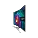 Samsung 65JS8500 Ultra HD 4K TV, genel siyah tasarım ve çok renkli ekran içeriğiyle modern görünüm