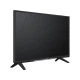 SEG 40SCU9600 Ultra HD 4K LED televizyon, siyah ekranı ve iki ayaklı tasarımıyla önden görünür.
