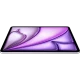 Mor renk Apple iPad Air 2024 128 GB 11 inc tablet, ince tasarım ve parlak ekran görünümü