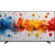 Vestel 70QG9840 Ultra HD 4K QLED TV, renkli soyut ekran görüntüsüyle önden görünüm