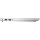 HP EliteBook 840 G8 336D8EA3 gümüş ultrabook laptop yan bağlantı portları görünüyor