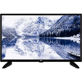 SEG 32SBH540 HD Ready LED TV, siyah çerçeveli televizyon ve ekranda karlı dağ manzarası