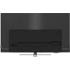 Arçelik A65 OLED D 975 A Ultra HD 4K TV’nin siyah arka paneli ve merkezi stand bağlantısı