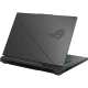 Asus ROG Strix G16 G614JVR-N3096-49 siyah oyuncu laptop, ROG logosu ve yan havalandırma detaylı görünüm