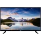 Vestel 49FD7350 Full HD LED televizyon, siyah çerçeveli ekranında dağ ve göl manzarası gösteriyor