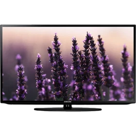 Samsung 32H5303 Full HD FHD televizyon; lavanta çiçekleri temalı canlı ekran görüntüsü, genel renk.