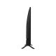 Samsung 65RU7300 Ultra HD 4K LED televizyon siyah renkli, ayaklı model görünümü.