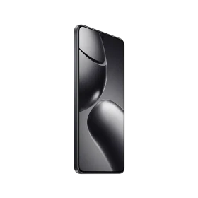 Xiaomi 14T akıllı telefon, Siyah Titanyum renkli ince çerçeveli ön ekran tasarımı, siyah arka plan üzerinde