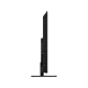 Grundig Madrid 50 GJQ 9250 Ultra HD 4K LED televizyonun ince siyah yan profili ve standı