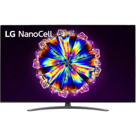 LG 55NANO916NA Ultra HD 4K LED televizyon; NanoCell teknolojili canlı renkler ekranında gösterilir.