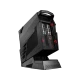 MSI Aegis Ti3 8RF SLI-006EU masaüstü bilgisayar, siyah kasası ve arka bağlantı noktalarıyla