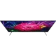 TCL 55C715 Ultra HD 4K LED TV ekranda canlı çiçek renkleriyle, genel renk gövde görünümü