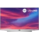Philips 65PUS7354 Ultra HD 4K LED televizyon ekranında 4K Ultra HD yazısı, genel renkli tasarım