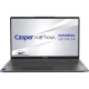 Casper Nirvana X700.1245-8E00T-G-F gri iş ve ofis laptopu, kurumsal çözümler ekranı açık