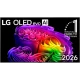 LG OLED77G64LW Ultra HD 4K OLED televizyon: evo AI temalı canlı renkli ekran görseli, genel siyah tasarım