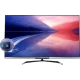 Philips 47PFL6198K 47 inç Full HD LED televizyon, genel renk, düz ekran ve TV ayaklı vitrin görünümü