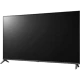 LG 65UM751C0ZA Ultra HD 4K LED Televizyon siyah ekrana sahip modern düz tasarım