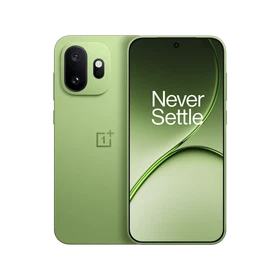 Yeşil OnePlus 15t akıllı telefonun ön ve arka tasarımını gösteren ana ürün vitrini görünümü