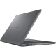 Dell Pro 14 Premium BTO207-PA14250-EMEA siyah iş ve ofis laptopu açık kapaklı yan görünüm