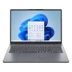 Lenovo IdeaPad Slim 3 83K2001FTR008 gri iş ve ofis laptopu, açık ekranlı önden görünüm