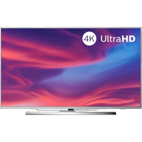 Philips 55PUS7354 Ultra HD 4K LED televizyon; renkli arka planlı ekran görünümü, 55 inç vitrin görseli