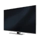 Arçelik A55L 9683 5S Ultra HD 4K LED televizyon, siyah ekranı ve gümüş ayak tasarımıyla