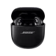 Bose QuietComfort Ultra Earbuds siyah tam kablosuz kulaklık, açık şarj kutusuyla birlikte