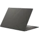 Asus Zenbook S14 OLED UX5406SA-PZ287W koyu gri ultrabook laptop kapalı ekran görünümü