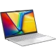 Asus Vivobook Go 15 E1504FA-NJ115 BT20 gümüş iş ve ofis laptopu açık ekranlı klavye görünümlü
