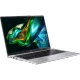 Acer Aspire Lite AL14-31P-39KN gümüş iş ve ofis laptopu, açık ekranlı ince tasarımıyla yandan görünüm