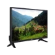 Vestel 32HD7100 HD Ready siyah LED televizyon, ayaklı tasarım ve dağ manzarası görüntüsüyle