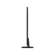 Samsung 65LS03D Ultra HD 4K QLED televizyonun ayakta duran ince siyah ekran tasarımı, genel renk.