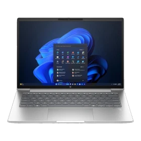 HP ProBook 440 G11 A23MQEA gümüş ultrabook laptop, Windows ekranlı açık kasa görünümü