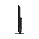 Grundig 43 GKF 6500 Full HD FHD LED TV’nin siyah renkli, ince yan profilden görünümü