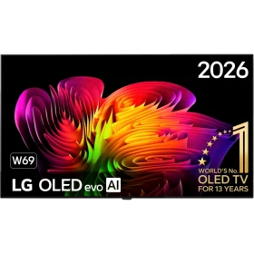 LG OLED77W69LA Ultra HD 4K OLED TV, renk uyumlu dinamik ekran görseli, W69 serisi