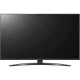 LG 43UQ81006LB Ultra HD 4K LED televizyon, genel renkli düz ekran ve ayaklı tasarım