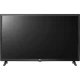 LG 32MN19HM LED televizyon, HD Ready HD ekranlı siyah renk tasarım, düz panel görünümü