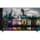 Vestel 75QT9850 Ultra HD 4K QLED televizyon, içerik menüsü gösteren geniş ekranıyla öne çıkıyor.